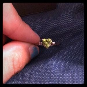 Peridot ring